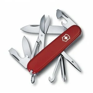 Victorinox Super Tinker Multifunktionsmesser 91 mm, rot, 14 Funktionen
