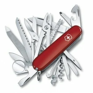 Victorinox Swiss Champ Multifunktionsmesser 91 mm, rot, 33 Funktionen
