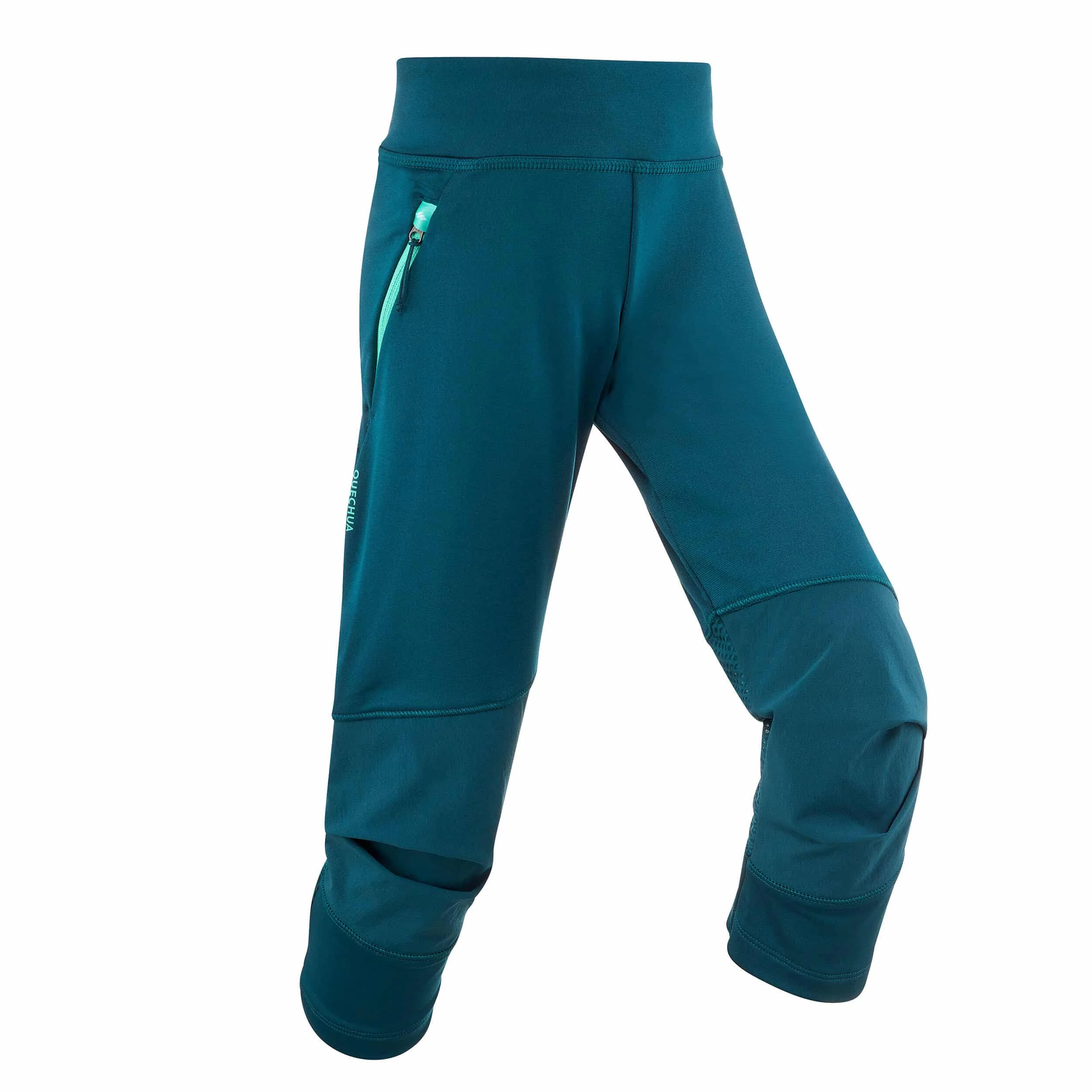 Wanderleggings MH500 Kinder Mädchen Gr-122–170 grün