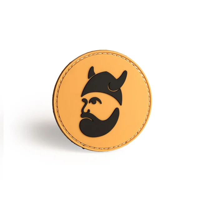 WARAGOD Klettabzeichen 3D Brand6cm