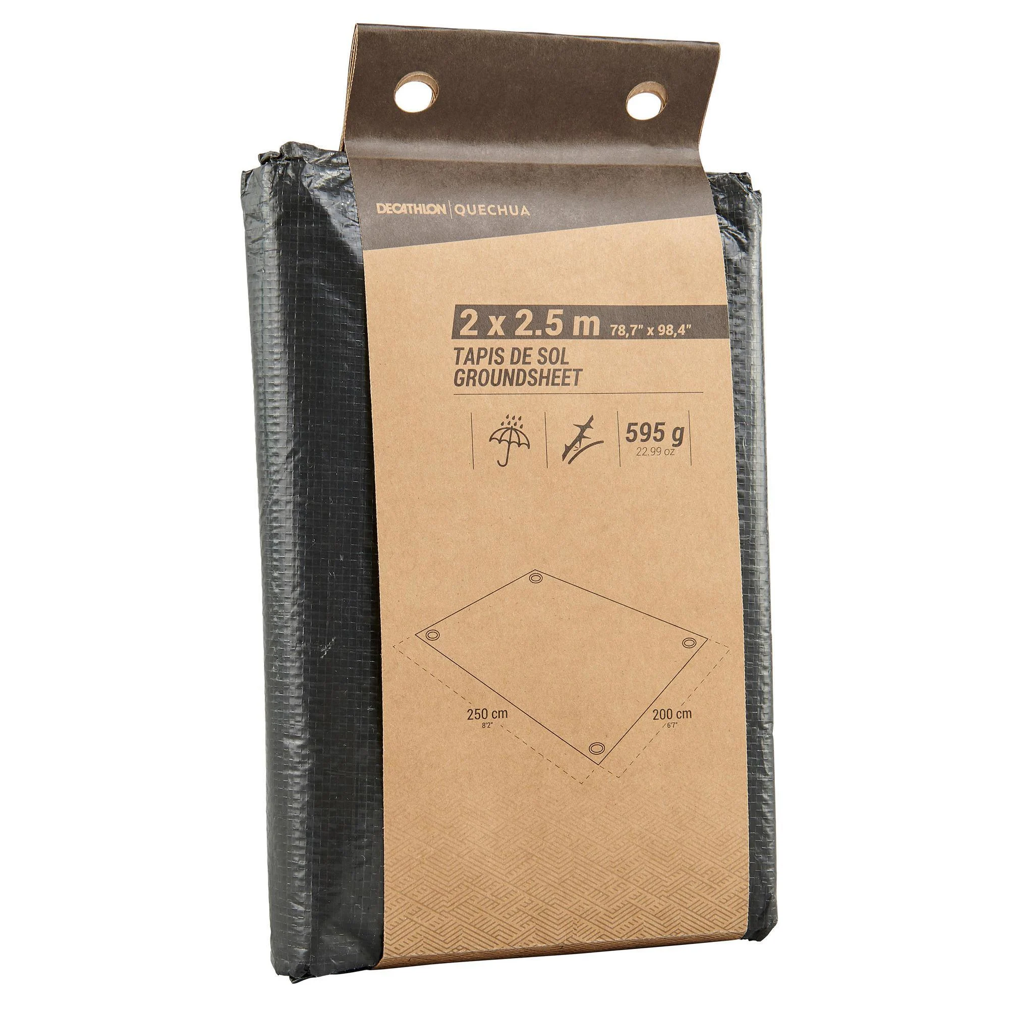 Wasserdichter Zeltboden 2 × 2,5 m