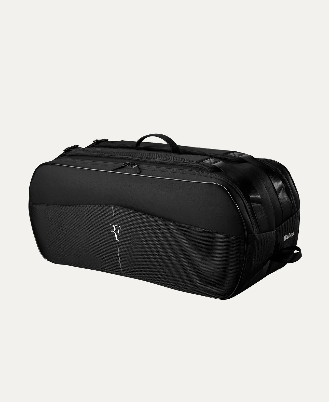WILSON RF Tournament Tennistasche 9 Schläger Schwarz