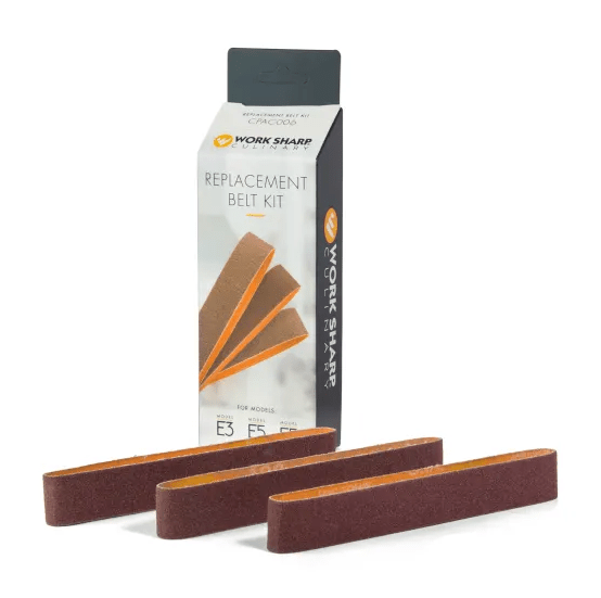 Work Sharp Schleifbänder für Work Sharp Culinary E3 und E5 3 Stk