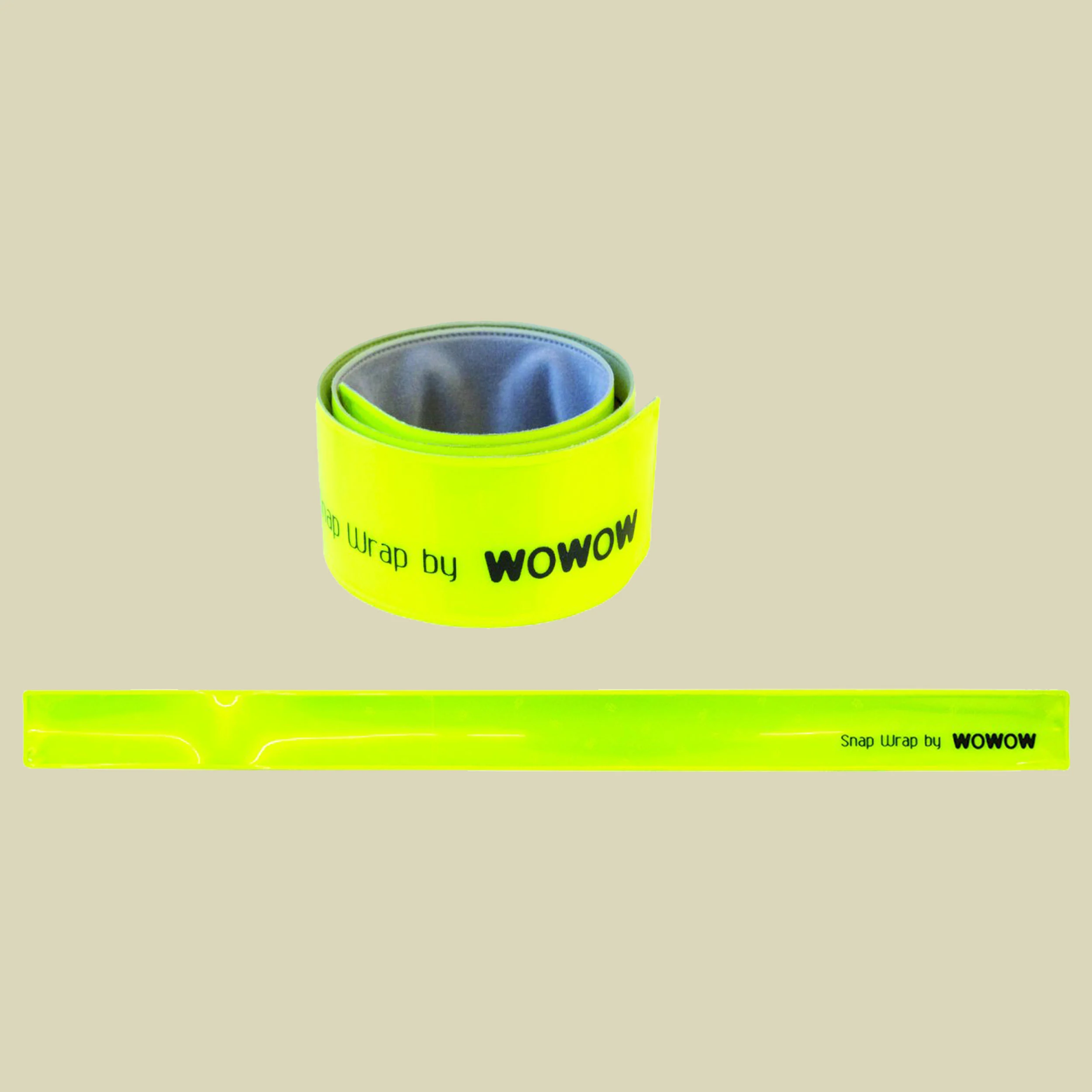WowowWowow Reflex-Band Snap Wrap Maße: 440 x 43 mm Farbe: gelb